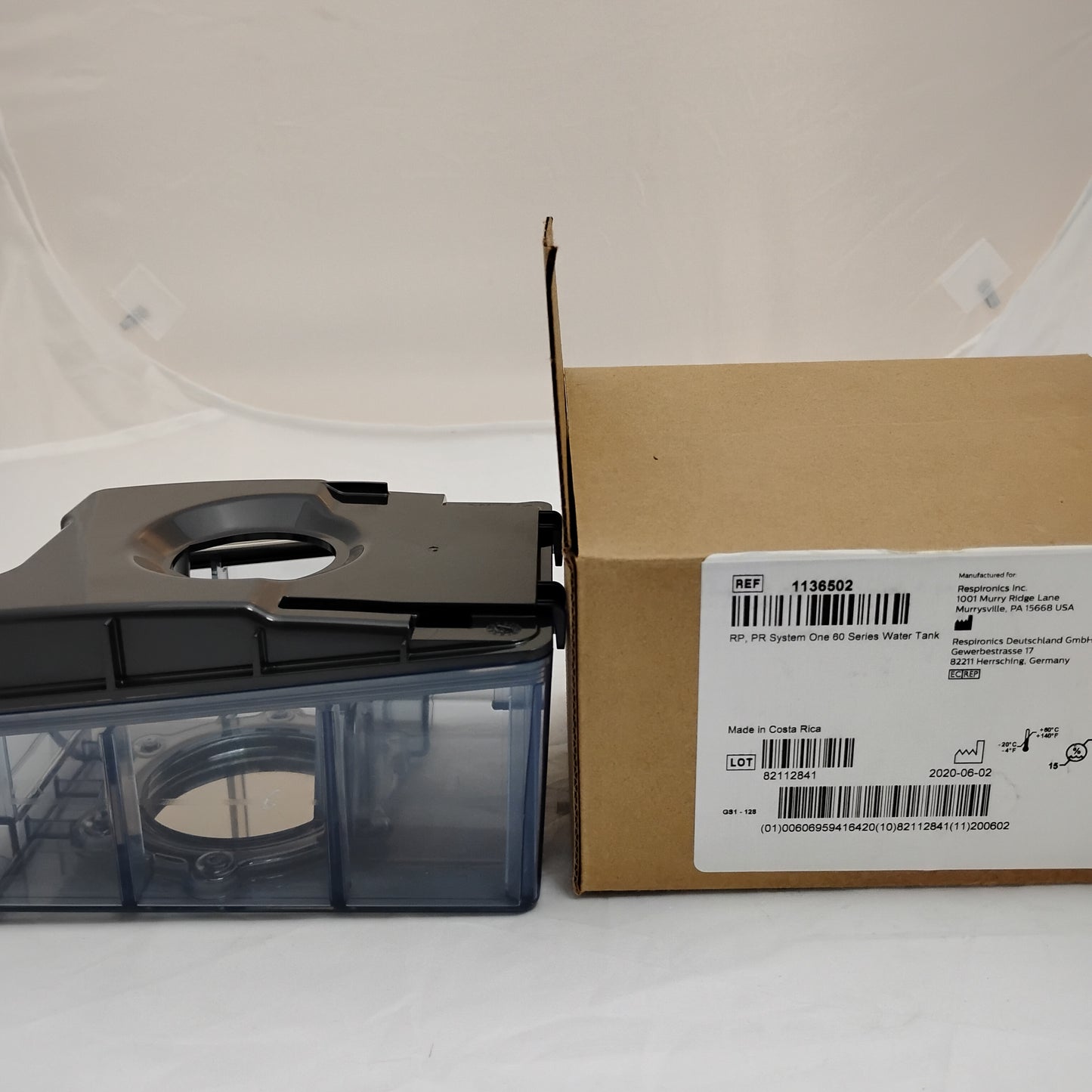Respironics System One 60 series Water tank
