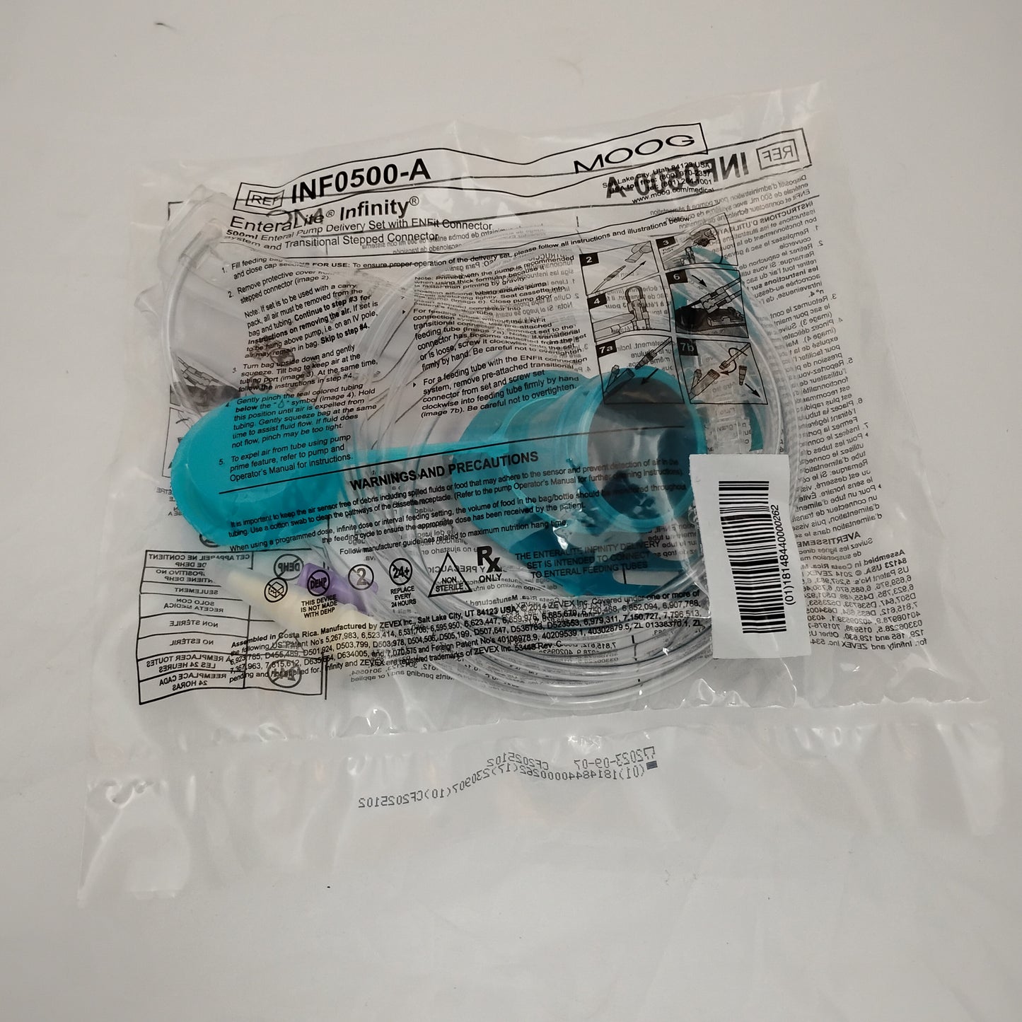 Infinity Moog Feeding Pump & Feeding Bag