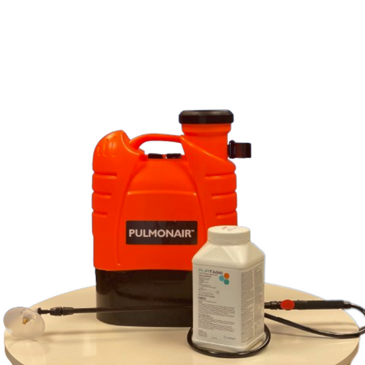 Pulmonair Orange Backpack Sprayer