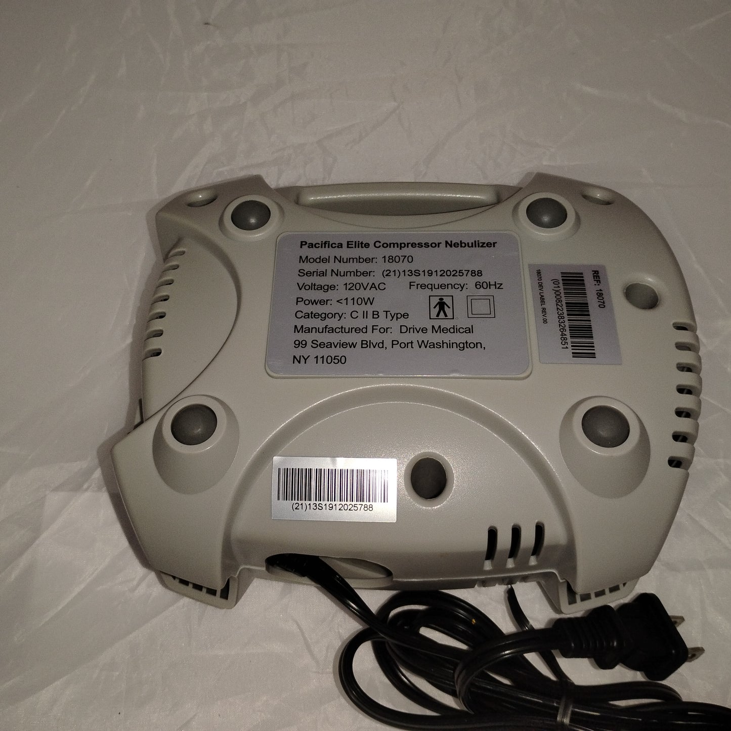 Drive Pacifica Elite Nebulizer