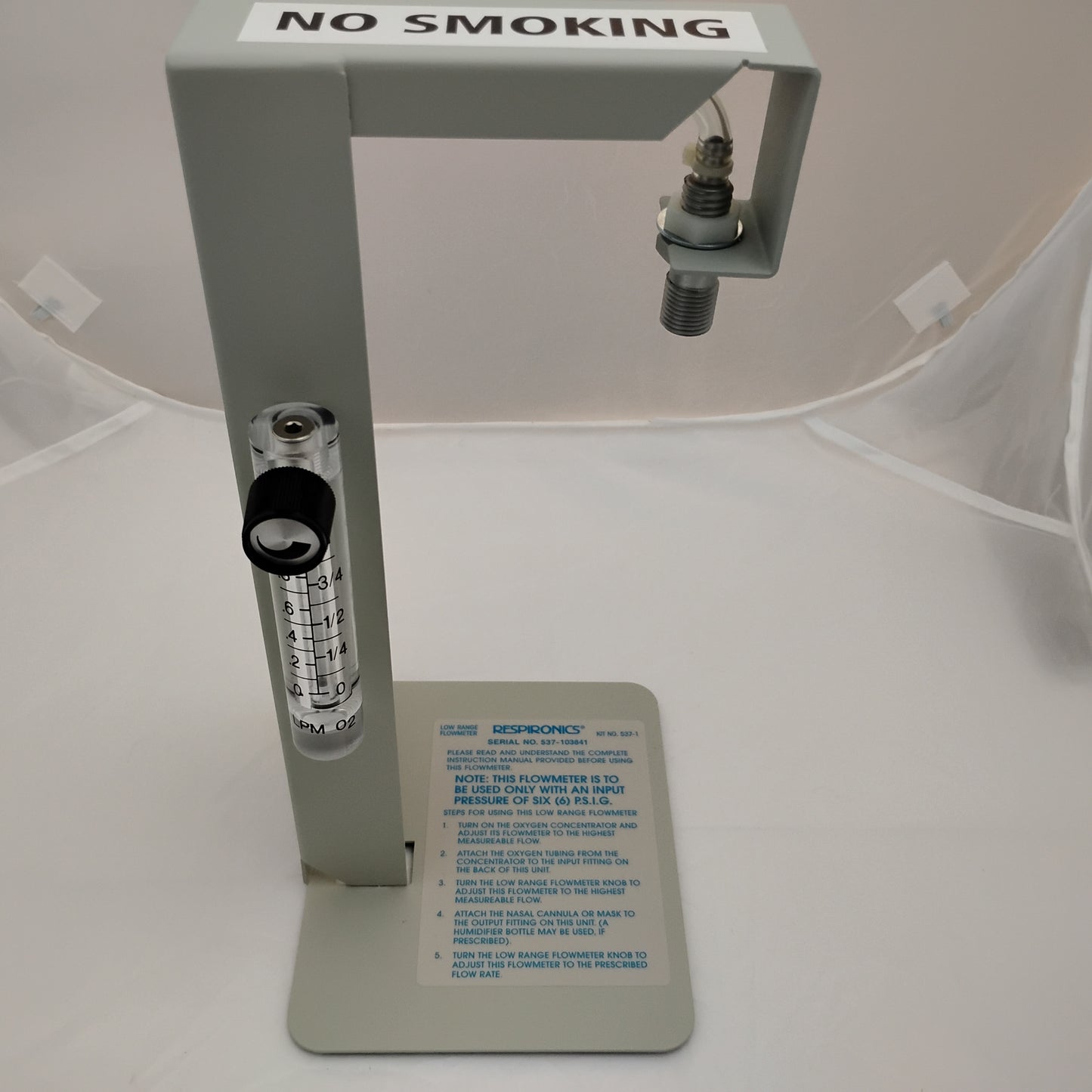 Respironics Low Range Flowmeter