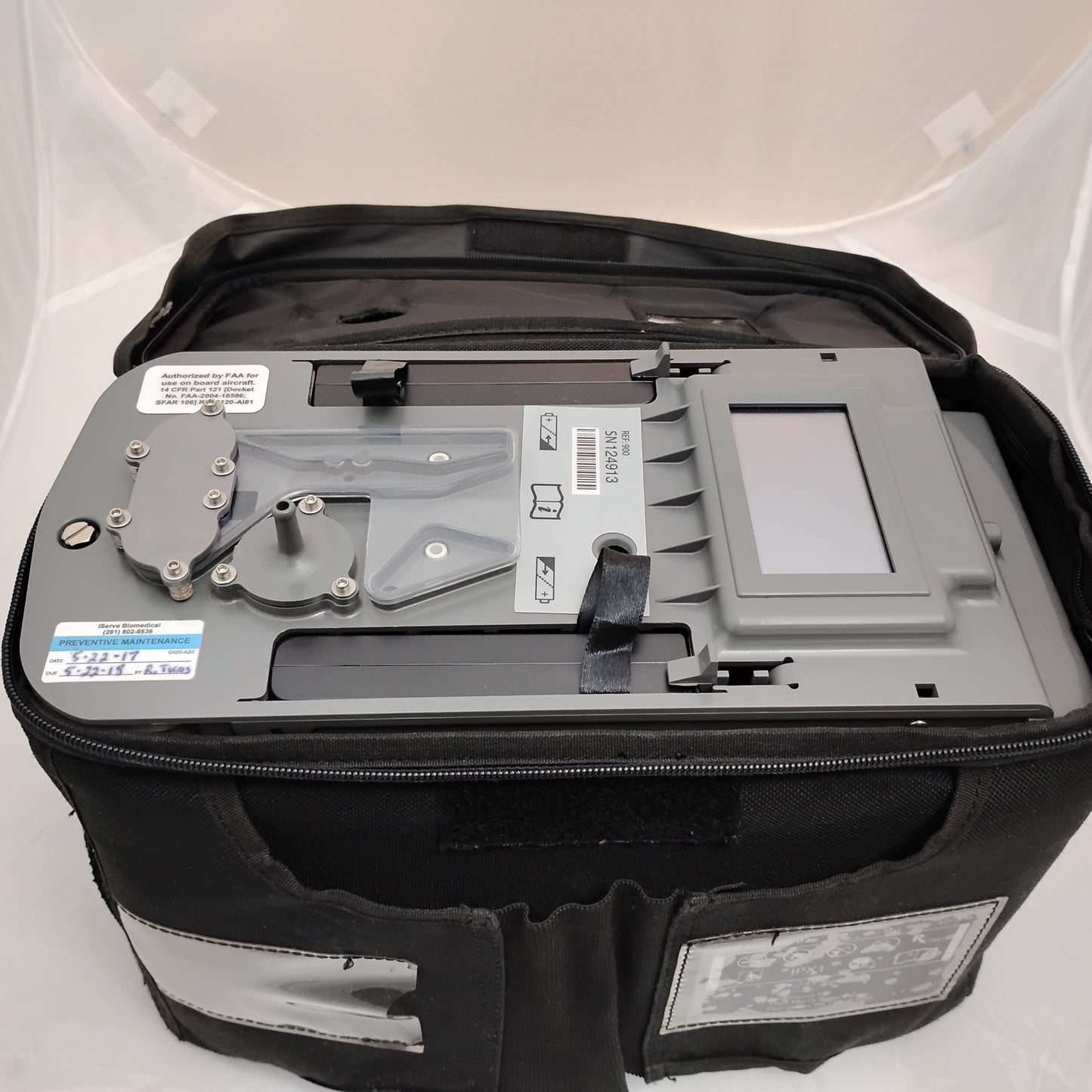 Respironics EverGo with bag