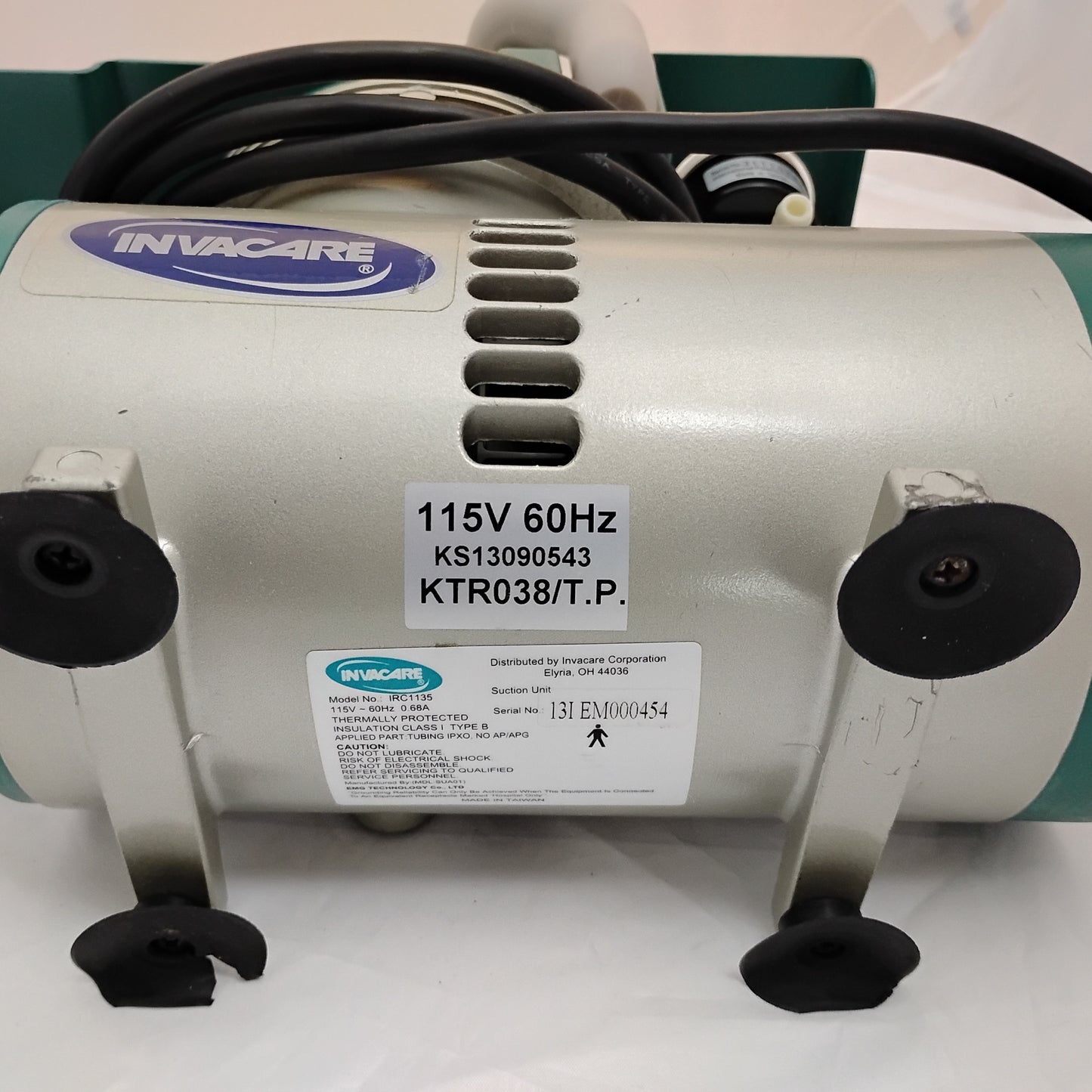 Invacare IRC1135 Aspirator - unit only
