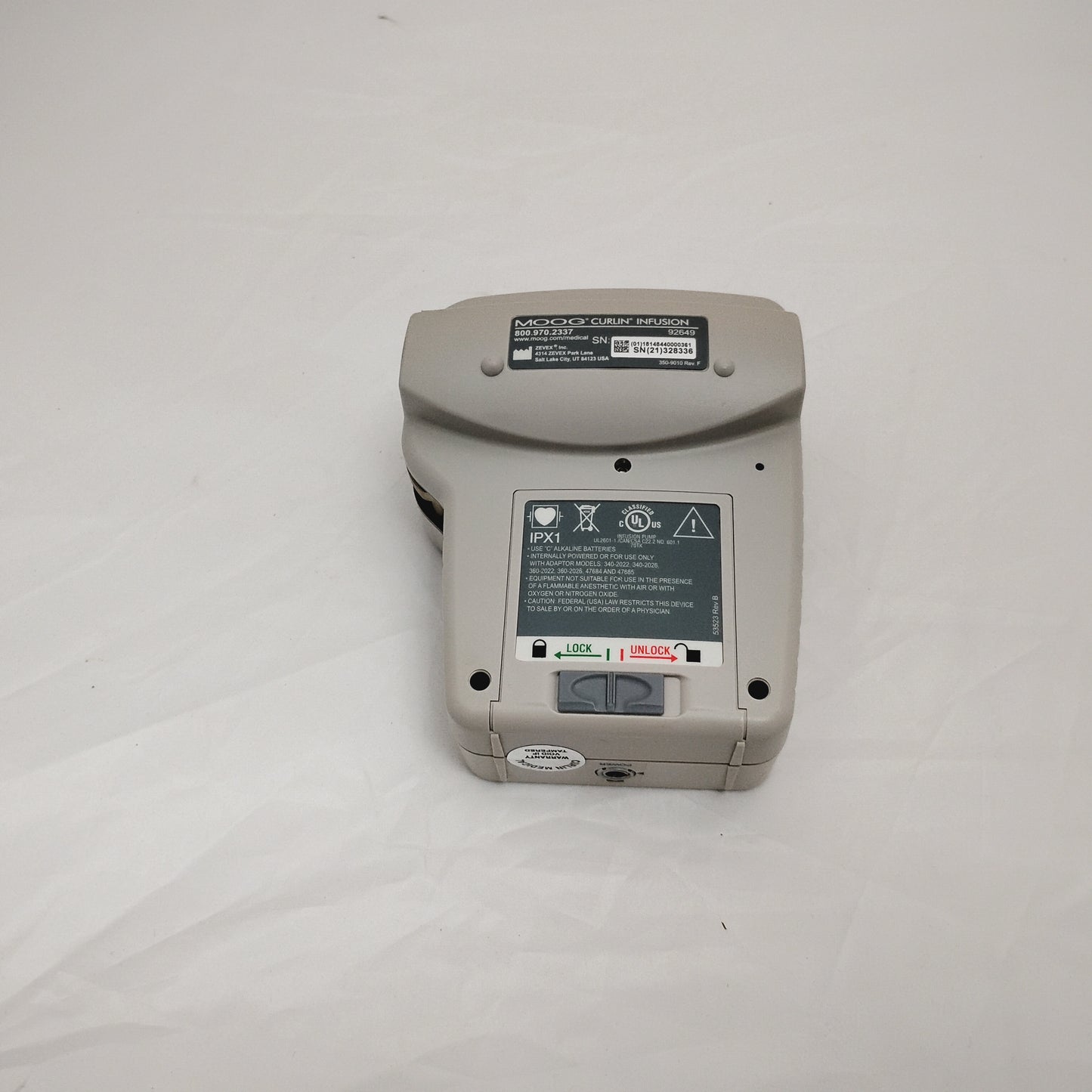 Moog Curlin 6000 Ambulatory Infusion Pump - Unit only
