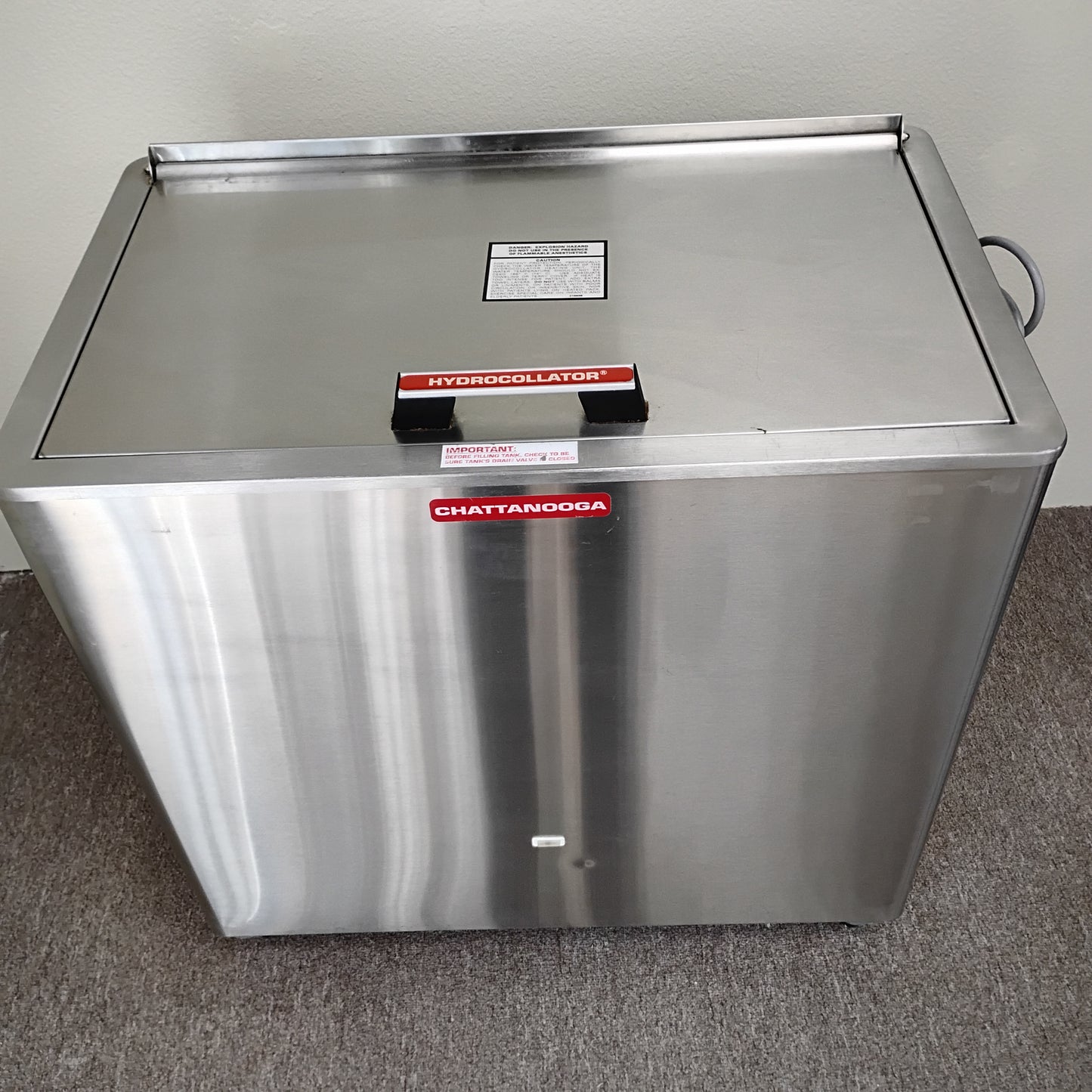 Chattanooga Hydrocollator Heating Unit