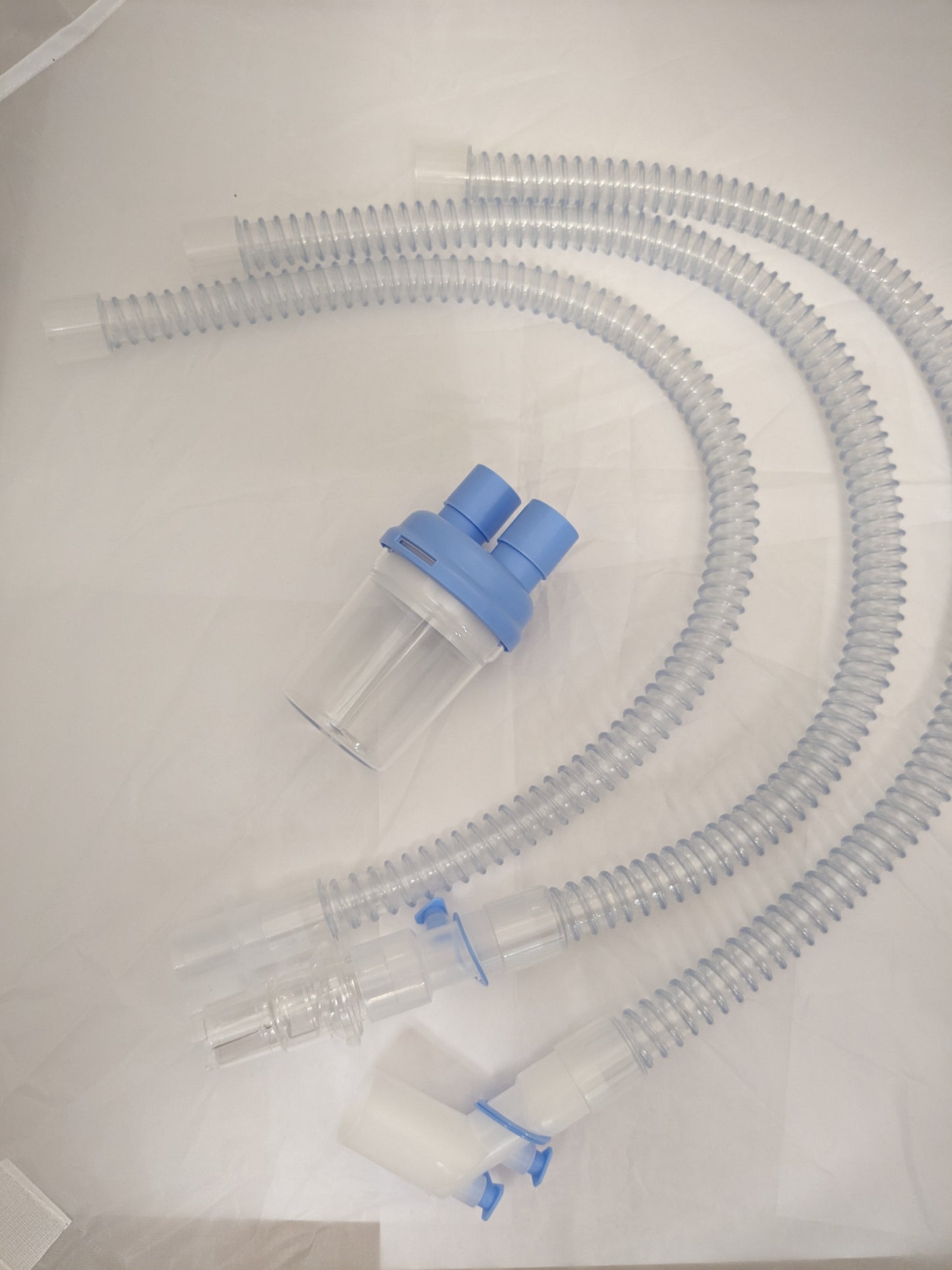 Breathing Circuits (Pediatrics) 15mm, 120 cm+ watertrap, 60cm + whisper valve